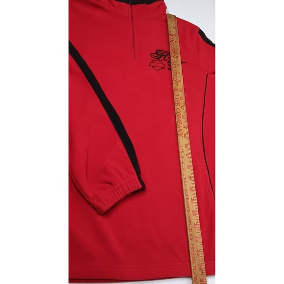 Triple S Harley Davidson Morgantown West Virginia Large Fleece Jacket 1/4 Zip - Picture 14 of 15